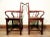 Early 19th Century Antique Chinese Ming Arm Chairs, One Circa Early of 19th Century - A Pair For Sale - Image 5 of 6