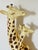 Contemporary Vintage Recumbent Giraffes Sculpture Handpainted For Sale - Image 3 of 4