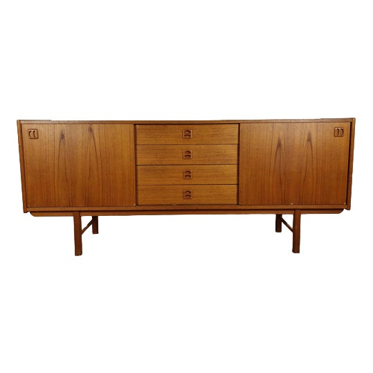 Vintage Danish Teak Sideboard, 1960s For Sale