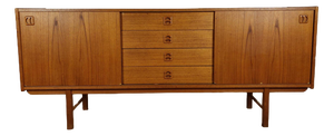 Vintage Danish Teak Sideboard, 1960s