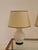 Textile Ceramic Lamps with Naval Design, 1980s, Set of 2 For Sale - Image 7 of 8