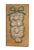 1990s Anna Chandler 1998 Ceramic Garlic Plaque For Sale - Image 5 of 5