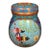 Vintage Chinese Cloisonné Enamel Cricket Jar With Mandarin Ducks and Lotus Motif For Sale