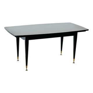 Art Deco Dining Table in Macassar Ebony, France, 1940s For Sale