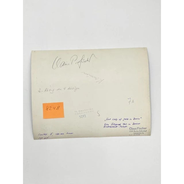 Claus P. Fischer, Ella Fitzgerald Live at the Friedrichstadtpalst in Berlin, 1967, Photograph For Sale - Image 11 of 13