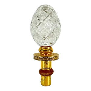 Fabergé Crystal Egg Bottle Stopper