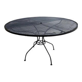 Early Salterini Patio Dining Table, Restored, Attributed For Sale