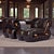 Animal Skin Percival Lafer Mp-116 Modular Lounge Chair Unit Set, Dark Leather, Brazil, 1973 For Sale - Image 7 of 12