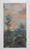Antique early 20th century pastel on artist board of a wilderness landscape at sunset. Unsigned. Unframed, edge wear.