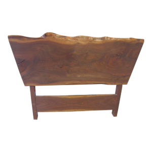 George Nakashima Twin Headboard Walnut Live Edge Circa 1970 Excellent
