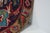 1970s Vintage Persian Handmade Wool 10x13 Red Floral Area Rug For Sale In San Francisco - Image 6 of 11