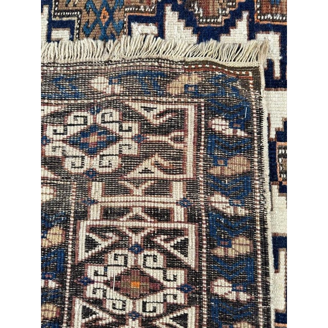 Antique Caucasian Shirwan Lesgui Rug, 1890s For Sale - Image 16 of 17
