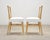 Set of Four Tommi Parzinger Mid-Century X-Back Dining Chairs For Sale - Image 11 of 18