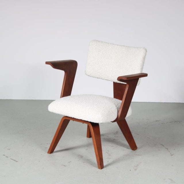 Easy Chair by Cor Alons for De Boer Gouda, Netherlands, 1950 For Sale - Image 16 of 18