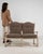 This chair makes its impression through natural bleached oak, cream cushion. Originating in France during 1970s, it shows...