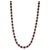 Metal Caratandher Modern Oval Garnet Gemstone Tennis Necklace in Solid Silver For Sale - Image 7 of 12