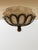 Swedish Grace Brass and Glass Ceiling Lamp by Harald Notini for Böhlmarks, 1929 For Sale - Image 6 of 12