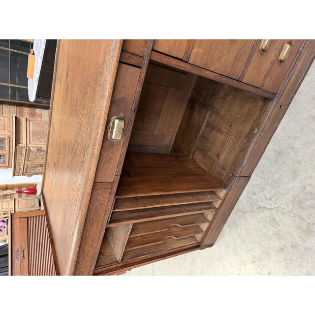 Early 20th Century Oak Store Counter For Sale - Image 17 of 18