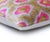 Pink Ikat Silk Velvet Pillow 20x20 | Handmade Luxury Designer Cushion For Sale In San Francisco - Image 6 of 7