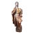18th Century Spanish Carved Gilt and Polychrome Wood Saint Paul For Sale