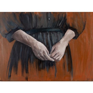 Justyna Kuklo, Mourning, 2021, Oil on Canvas For Sale