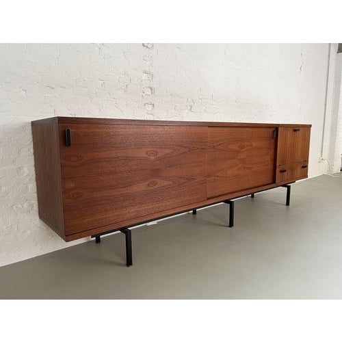 Cees Braakman Large Modernist Teak Sideboard with Bar Section by Cees Braakman, 1960s For Sale - Image 4 of 18