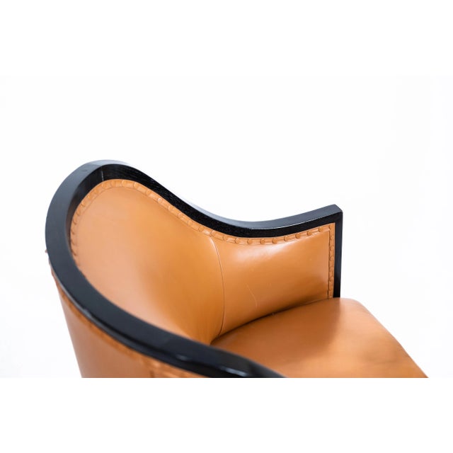 Vintage Art Nouveau Armchair, Austria For Sale - Image 5 of 14