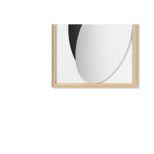 Glass Memory of a Lost Oval Deadline Mirror by Ron Gilad for Cassina For Sale - Image 7 of 17