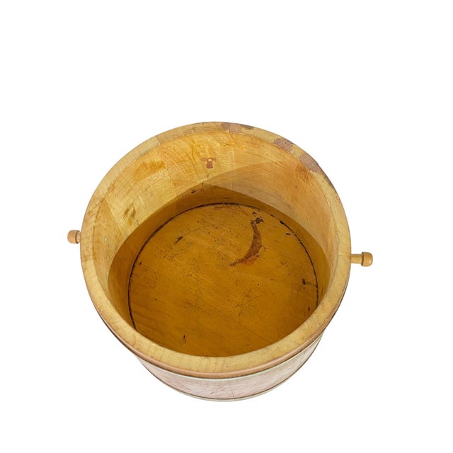 Vintage Folk Art Hand Made Shoe Shine Box For Sale - Image 9 of 13