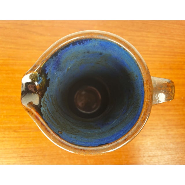 Mid-Century Modern German Studio Pottery Carafe Vase from Till Sudeck, 1960s For Sale - Image 14 of 16