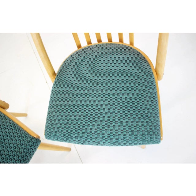 Wood Dining Chairs by Antonin Suman, Czechoslovakia, 1960s, Set of 6 For Sale - Image 7 of 11
