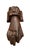 Vintage Cast Iron Hand Door Knocker - Antique Victorian Style Architectural Hardware For Sale - Image 4 of 12