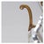 French Mid 20th Century Louis XV Style Twelve Arm Brass and Faceted Crystal Chandelier For Sale - Image 3 of 4