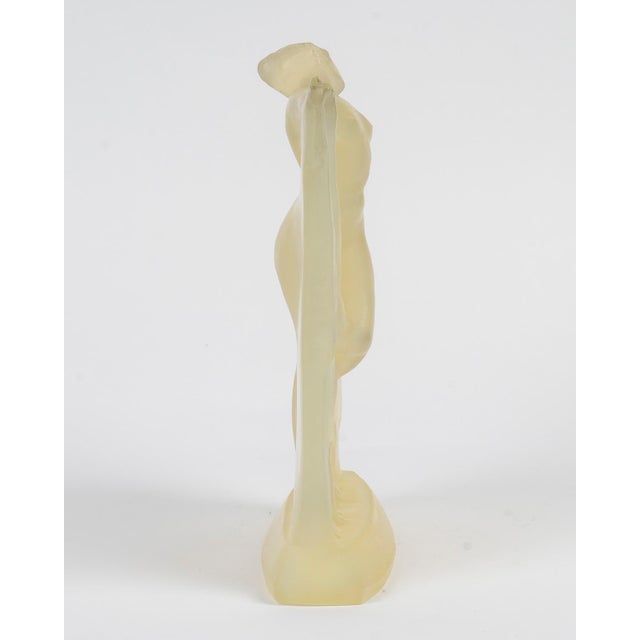 Beige René Lalique, Butterscotsh Thais Statuette, 1925, Glass For Sale - Image 8 of 9