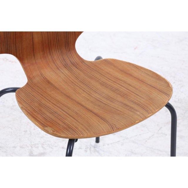 Mid-Century Chair in Laminated Wood and Steel, 1970s For Sale - Image 18 of 18