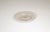 Murano glass pocket emptier, attributed to Venini or Salviati. It features a refined white spiral decoration and gold...