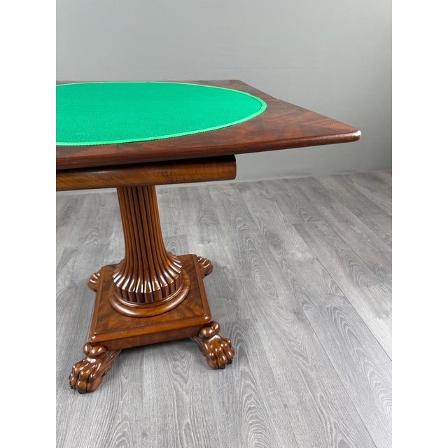 19th Century Mahogany Games Table For Sale - Image 9 of 12