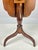 Brown Antique Tiger Maple Tilt-Top Candle Stand For Sale - Image 8 of 12