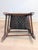 Wood 19th Century Early American Primitive Child's Ladderback Chair With Woven Leather Seat For Sale - Image 7 of 14