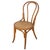 Victorian Early 20th Century Vienna Secession Light Stain Bent Oak Chair No. 7 Attributed to Thonet For Sale - Image 3 of 7