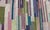 Blue Large American Hooked Rug by George Wells With a Modern Design and Modern Colors 9'0" X 12'3" For Sale - Image 8 of 10