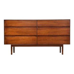 Walnut and Rosewood Dresser by Stanley