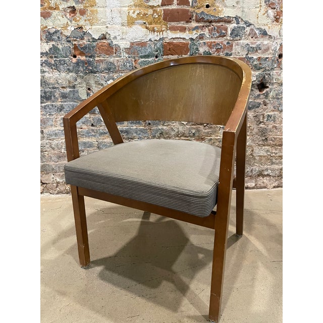 Brown Pair of Knoll 2006 Peter Shelton and Lee Mindel Armchairs For Sale - Image 8 of 15