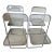 1960s Vintage Lucite Folding Chairs - Set of 4 For Sale