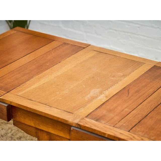 Brown Antique English Victorian Style Drop Leaf Gate Leg Console or Dining Table 19th Century For Sale - Image 8 of 10