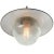 Vintage Brass, White Enamel & Frosted Glass Pendant Lights For Sale - Image 4 of 6