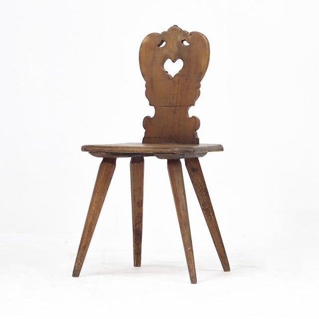 Rustic Farmhouse Primitive Wabi-Sabi Mountain Chair For Sale - Image 9 of 9