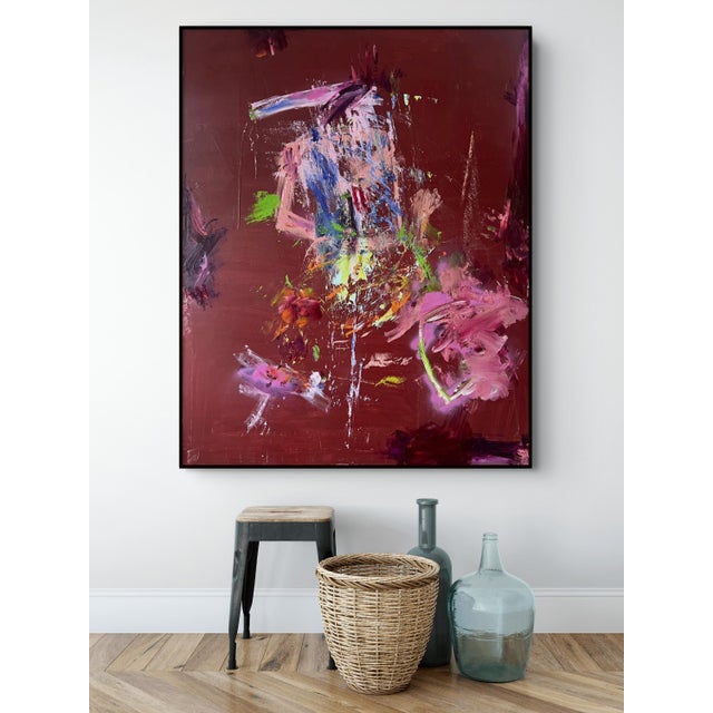 This artwork will be shipped flat within the US. If shipped outside of the US this work will be shipped rolled in a dent-...