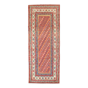 19th Century Antique Zabihi Collection Colorful Talish Runner