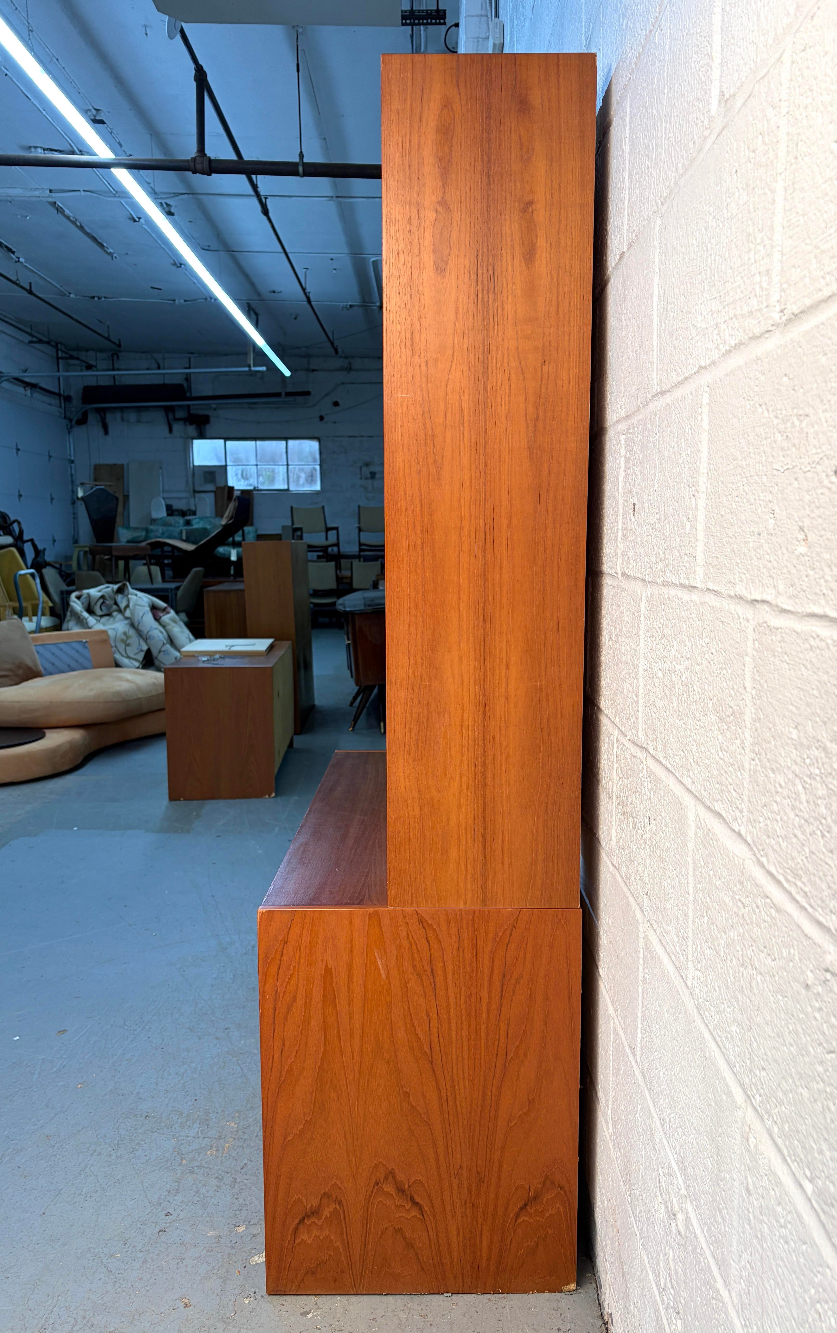 Late 20th Century Danish Teak Stackable Bookcase by Domino Møbler